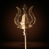Brass Pattai Sulam - Amman Face for Sacred Ceremonies
