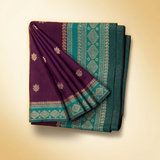 Amman Soft Silk Saree - 3inch Border for Divine Adornment