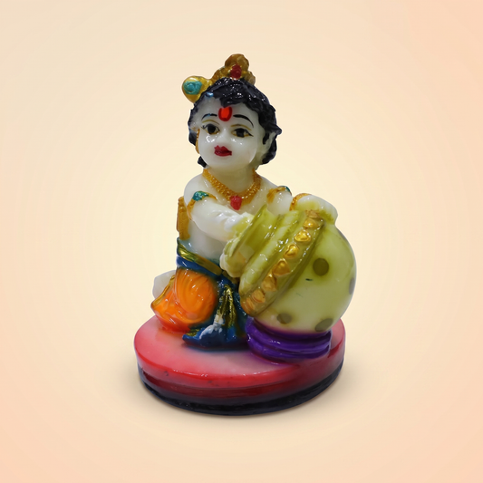 Krishnar Marble Doll - With Butter