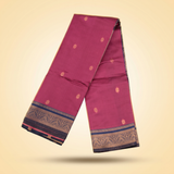 Amman Soft Silk Saree - 3inch Border for Divine Adornment