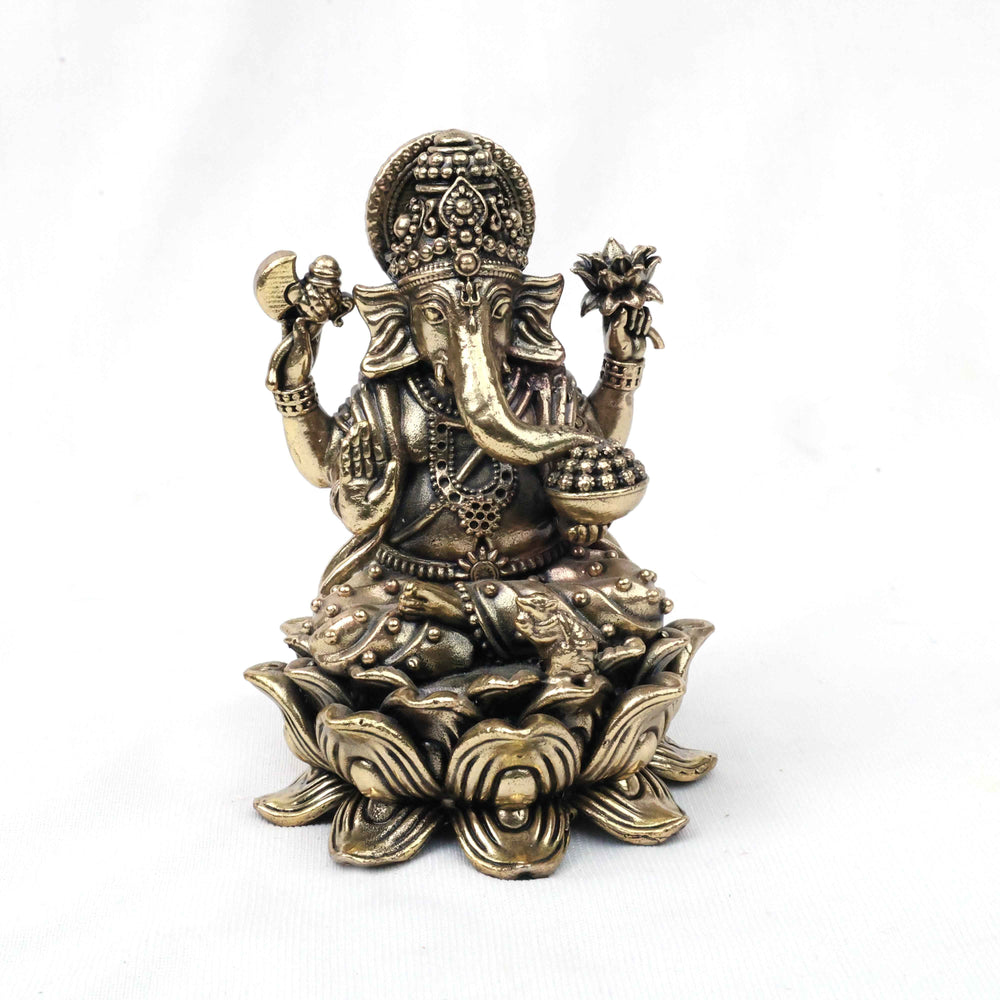 Brass Antique Vinayagar 4inch