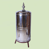 Hundi (Undiyal) SS Round 2.5 Feet for Temple Use
