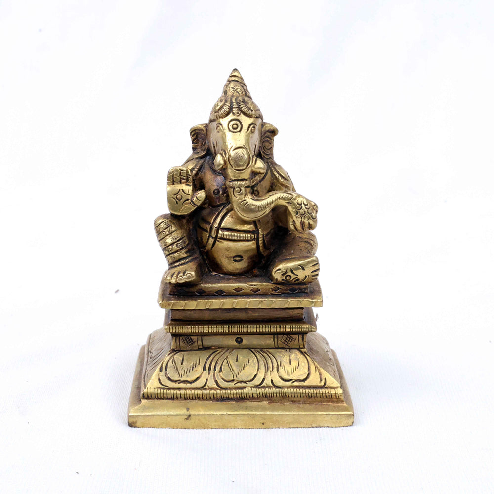 Brass Vinayagar 3.5 inch