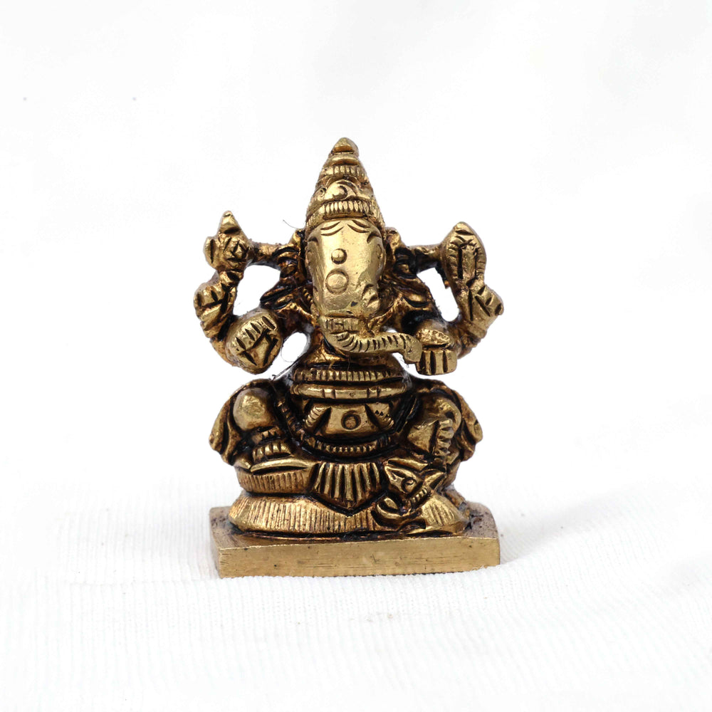 Brass Small Vinayagar 1.5"