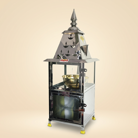 Anaiya Deepam - 2 Feet for Puja Rituals