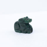 Maragadha Nandhi Idol – Green Stone Nandhi for Pooja
