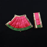Amman Pavadai Satin 2.5inch for Devi Worship