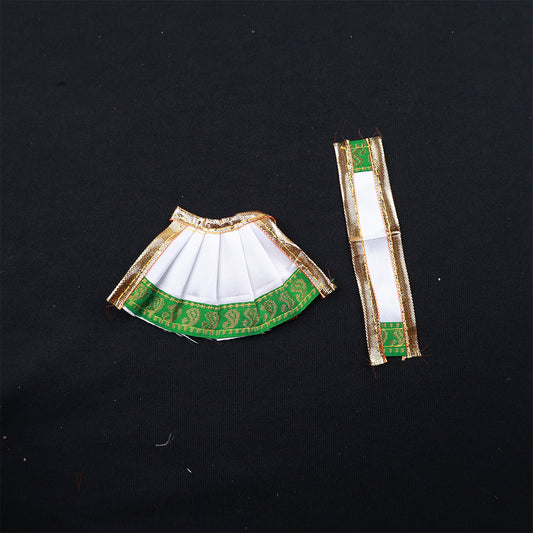 Amman Pavadai Satin 4inch for Puja Worship