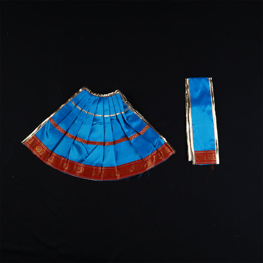 Amman Pavadai Satin 10inch for Devotional Use