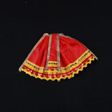 Amman Pavadai Satin Gold 5inch - Model 2