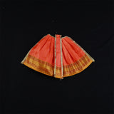 Amman Pavadai Satin Gold 6inch - Model 2