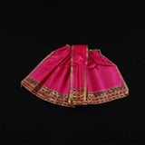 Amman Pavadai Satin Gold 8inch - Model 1