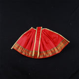 Amman Pavadai Satin Gold 8inch - Model 2