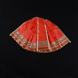 Amman Pavadai Satin Gold 12inch - Model 1