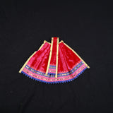 Amman Pavadai Velvet Type 7inch (Single Piece)