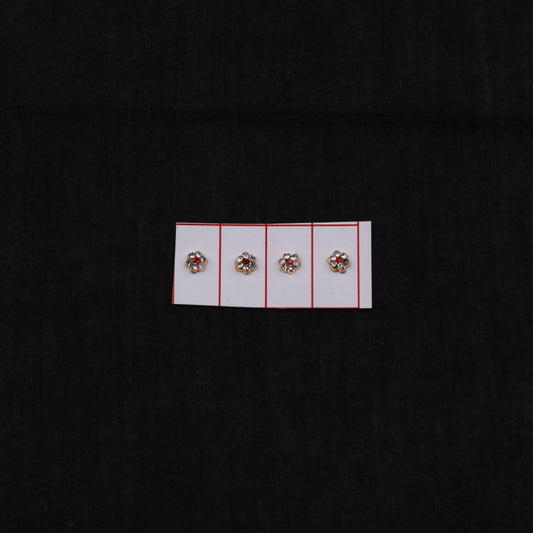 Round Pottu Setof4 for Daily Devotional Wear