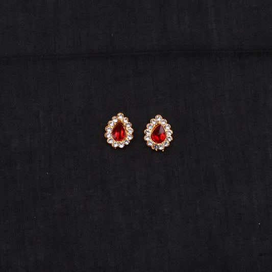 Round Pottu Setof2 Oval for Deity Alankaram