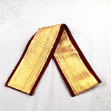 Belt velvet with Zarikai
