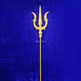 Brass Sulam for Devi Puja and Temple Rituals