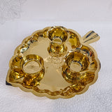 Brass Leaf Plate