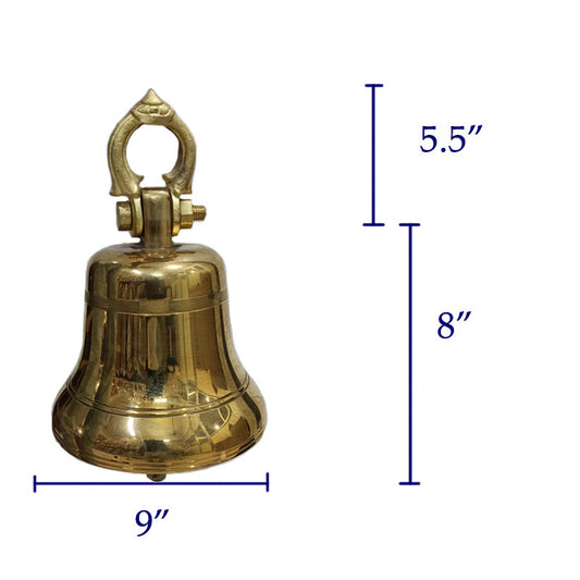 Bronze Kovil Bell (Medium Size)
