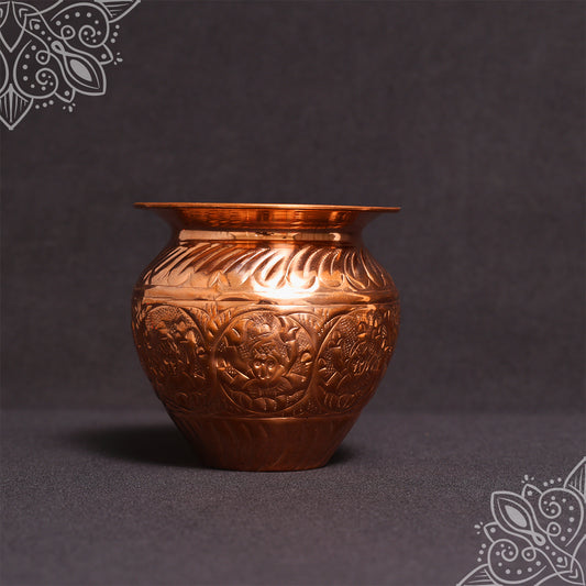 Copper Astalakshmi Sombu