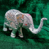 White Metal Elephant