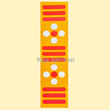 Kolam Sticker Border - Vibuthi