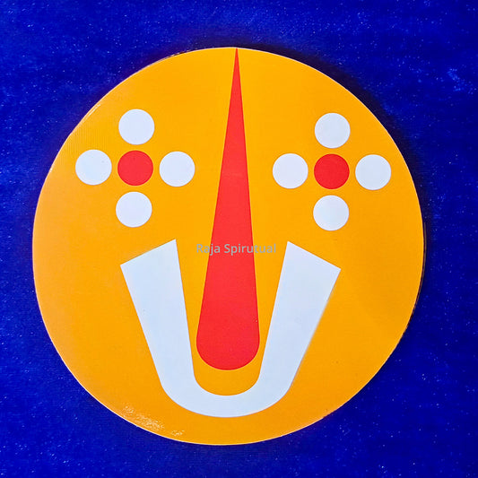 Kolam Sticker Round - Namam