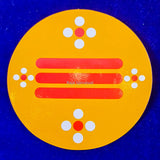 Kolam Sticker Round - Vibuthi