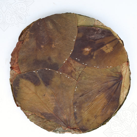 Fresh Mantharai leaf bundle with green leaves for puja and devotional rituals