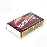 Homelites matchbox extra long extra strong top angled view showing striking surface for pooja lamps