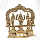 Murugar set with Tiruvachi 8.5"