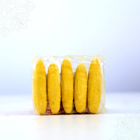 Light yellow Namakatti with a smooth rectangular traditional sacred mark design