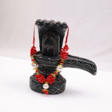 Satin Malai 5inch Red for Deity Alankaram