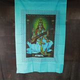 Screen Cloth Saraswathi for Puja Mandapam Decoration