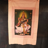 Screen Cloth Saraswathi for Puja Mandapam Decoration