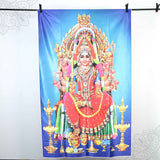 Screen Cloth Mariyamman Printed 6*4 for Temple Festival Decorations