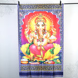 Screen Cloth Vinayagar Amman Printed 6*4 for Temple Festival Decorations