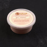 Subamangalam pure santhanam sandal powder 50g pack slight top angle view showing label details
