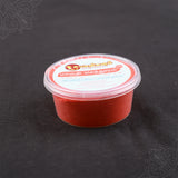 Subamangalam senthuram powder 100g pack straight front view showing label and red powder texture