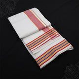 White Vesti 9 x 5 - Multiline Border - Special