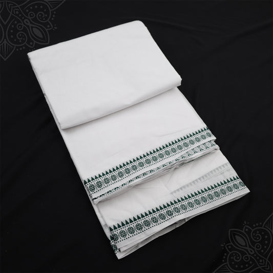 White Vesti 9 x 5 - Muthupet