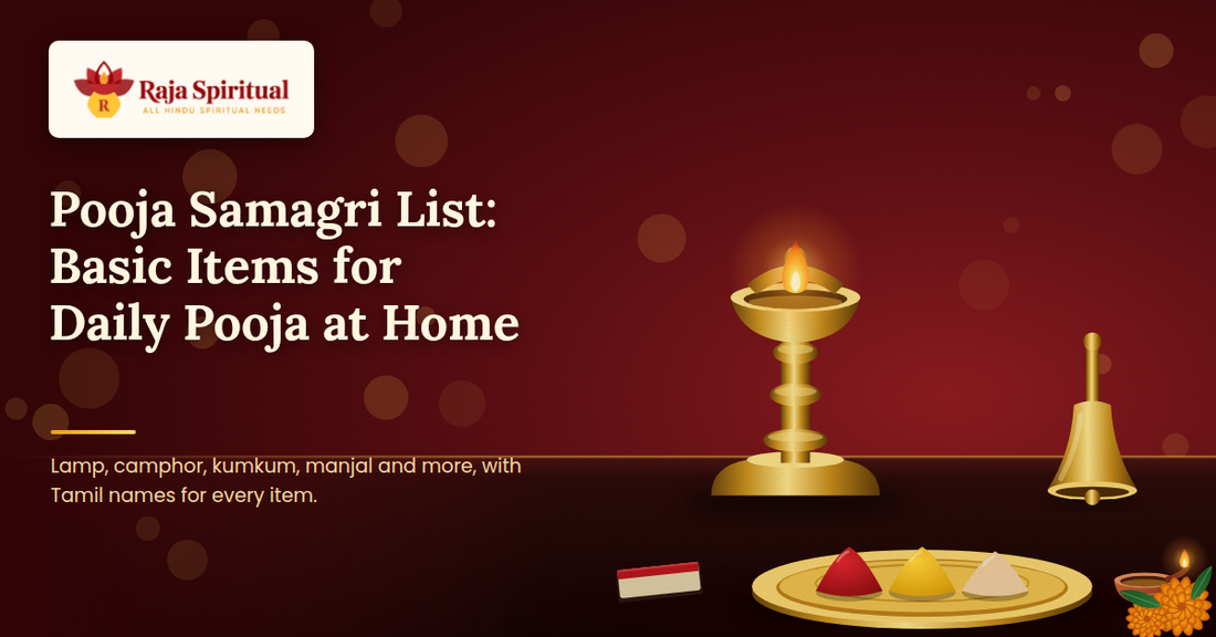 Festival Pooja Samagri List: Diwali, Varalakshmi Vratham, Vinayagar Chaturthi, Navaratri and Karthigai Deepam