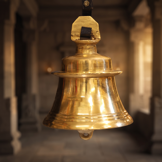 Brass Kovil Bell (Big Size) for Temple Worship