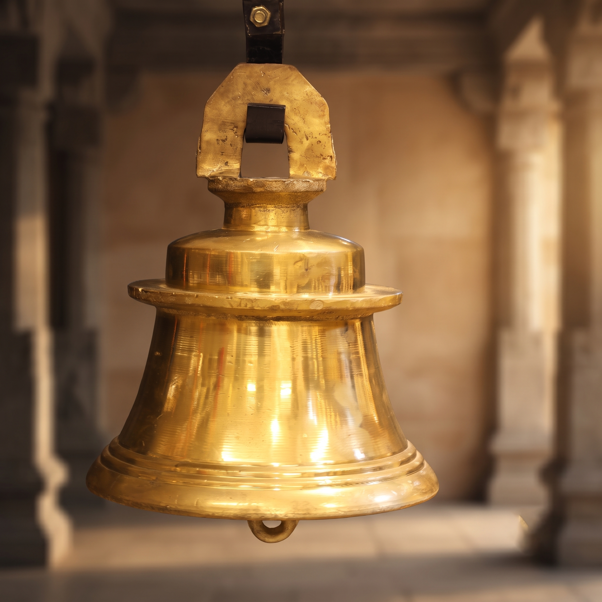 Brass Kovil Bell (Big Size) for Temple Worship