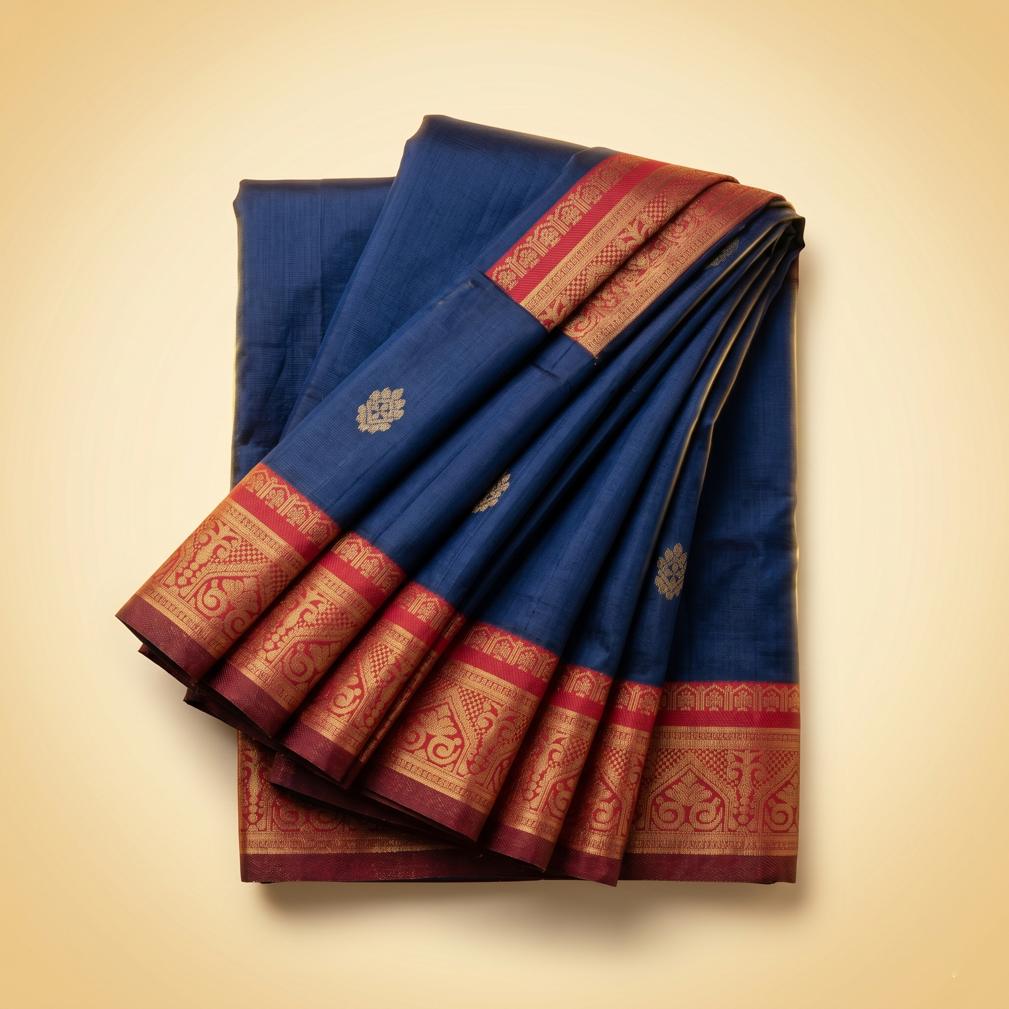Amman Soft Silk Saree - 3inch Border for Divine Adornment