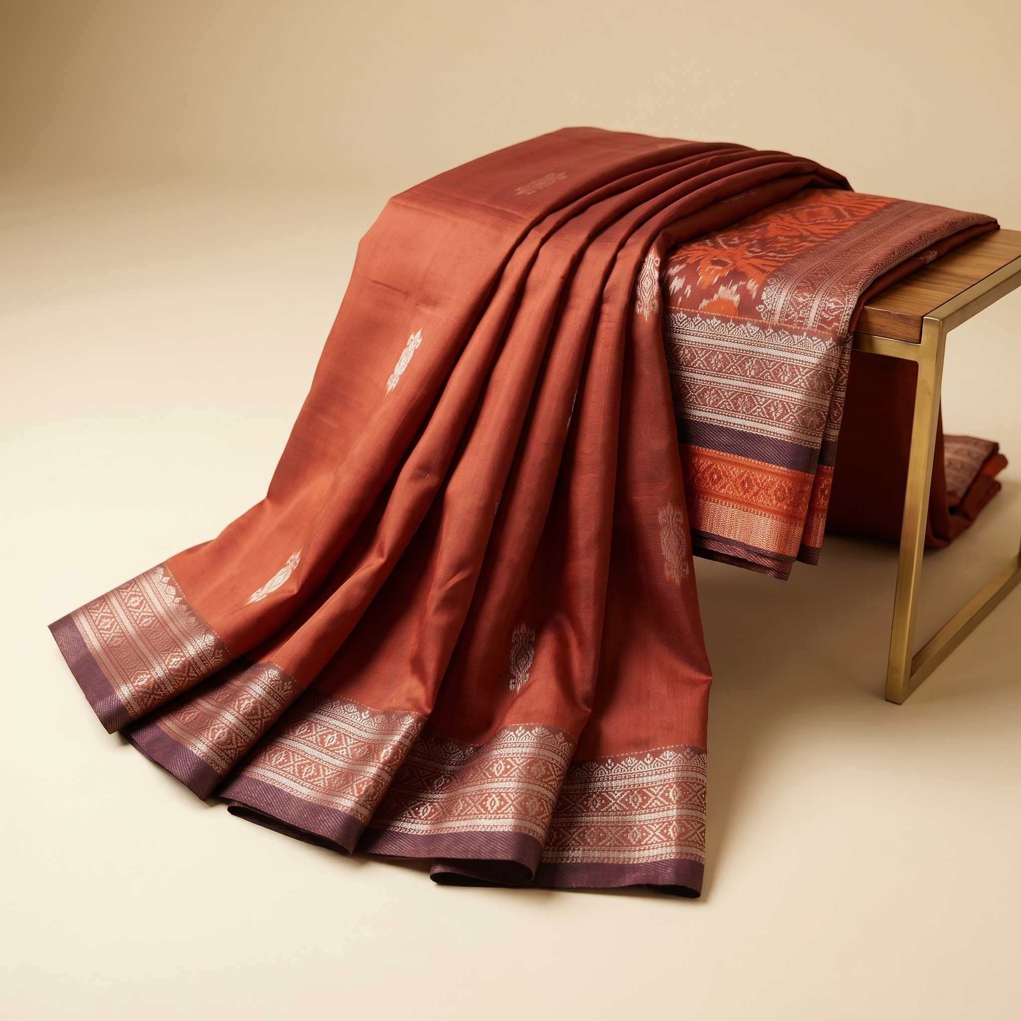 Amman Soft Silk Saree - 3inch Border for Divine Adornment