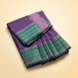 Amman Soft Silk Saree - 3inch Border for Divine Adornment