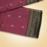 Amman Soft Silk Saree - 3inch Border for Divine Adornment